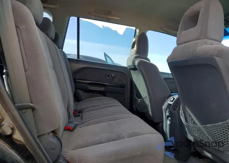 2005 Honda Pilot Lx из США, поврежденный, VIN 2HKYF18135H564708